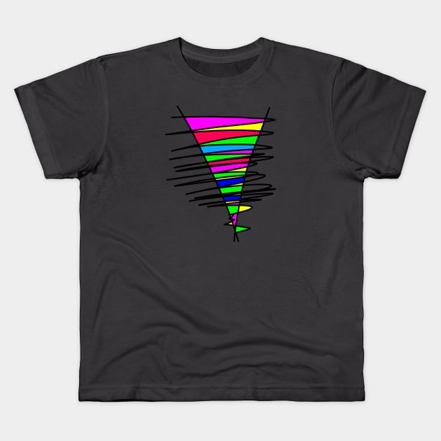 Tornado Kids T-Shirt by VazMas Design